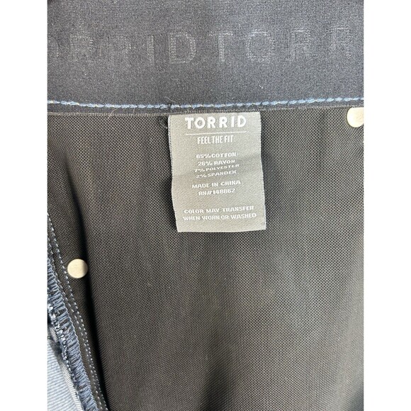 Torrid Women’s 24R Premium Stretch High Rise Bombshell Skinny Ankle Denim Jeans - Picture 10 of 10